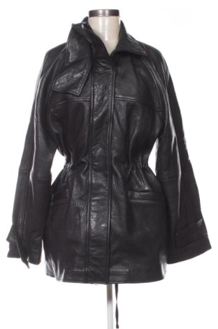 Damen Lederjacke Zara, Größe M, Farbe Schwarz, Preis 74,00 €, #137896250