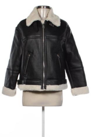 Geacă de piele pentru femei Bershka, Mărime S, Culoare Multicolor, Preț 246,71 Lei, #137914694