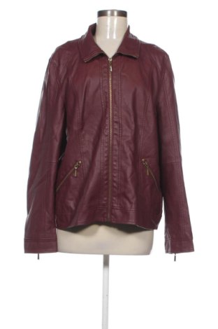 Geacă de piele pentru femei Cellbes, Mărime XL, Culoare Roșu, Preț 188,97 Lei, #137929517