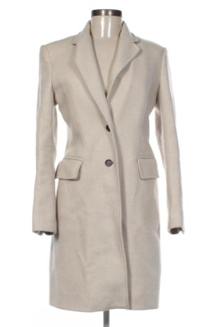 Palton de femei Zara, Mărime S, Culoare Bej, Preț 304,45 Lei, #137917471