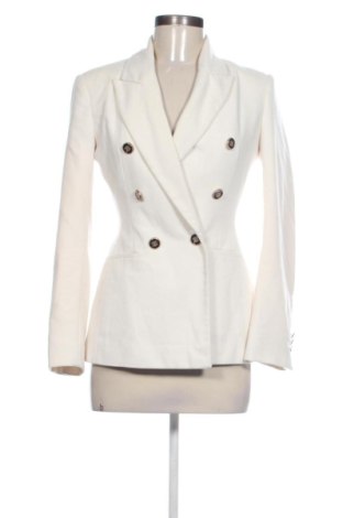 Sacou de femei Zara, Mărime XS, Culoare Ecru, Preț 141,72 Lei, #137901672