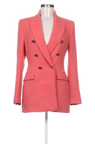 Sacou de femei Zara, Mărime S, Culoare Roz, Preț 152,22 Lei, #137903793