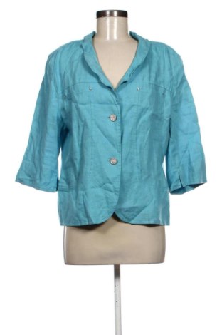 Damen Blazer Catherina Hepfer, Größe L, Farbe Blau, Preis 16,00 €, #137913936