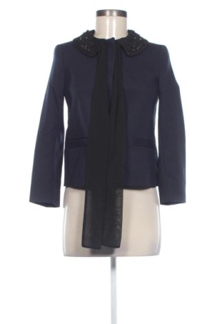 Damen Blazer Zara, Größe XS, Farbe Blau, Preis 25,00 €, #137914841