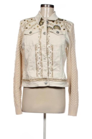 Дамско яке Desigual, Размер XL, Цвят Екрю, Цена 56,24 €, #137896389