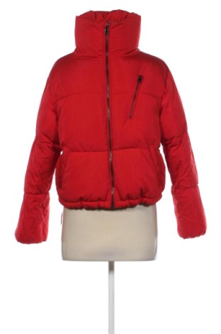 Geacă de femei Bershka, Mărime S, Culoare Roșu, Preț 211,99 Lei, #137899633