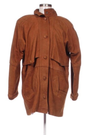 Damen Ledermantel Unbranded, Größe L, Farbe Braun, Preis € 122,67, #137914829
