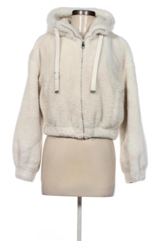 Dámska bunda  Bershka, Veľkosť S, Farba Kremová, Cena  30,21 €, #137926919