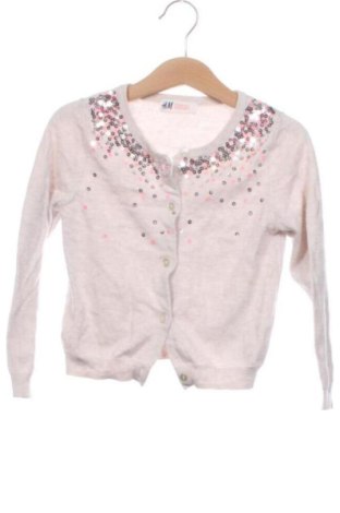 Dětský kardigán H&M, Velikost 2-3y/ 98-104 cm, Barva Krémová, Cena  170,00 Kč, #137903600