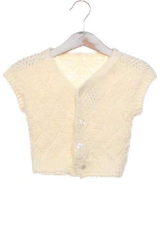 Kinder Strickjacke Unbranded, Größe 12-18m/ 80-86 cm, Farbe Ecru, Preis 8,00 €, #137924456