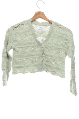 Dětský kardigán Zara, Velikost 7-8y/ 128-134 cm, Barva Zelená, Cena  364,00 Kč, #137911731