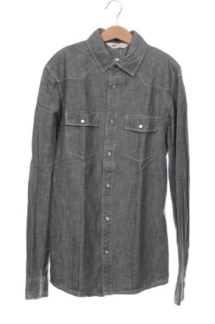 Детска риза H&M, Размер 14-15y/ 168-170 см, Цвят Сив, Цена 10,00 €, #137918645