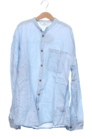 Детска риза H&M, Размер 11-12y/ 152-158 см, Цвят Син, Цена 6,00 €, #137919938