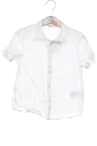 Kinderhemd H&M, Größe 3-4y/ 104-110 cm, Farbe Weiß, Preis 6,00 €, #137926492