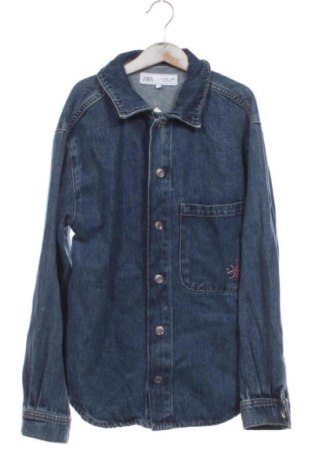 Kinderhemd Zara, Größe 10-11y/ 146-152 cm, Farbe Blau, Preis 7,81 €, #137922937