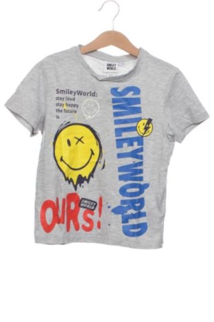 Detské tričko Smiley World, Veľkosť 5-6y/ 116-122 cm, Farba Sivá, Cena  6,00 €, #137914101