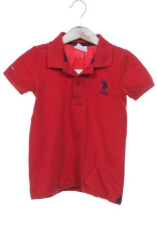 Kinder T-Shirt U.S. Polo Assn., Größe 3-4y/ 104-110 cm, Farbe Rot, Preis 15,05 €, #137922586
