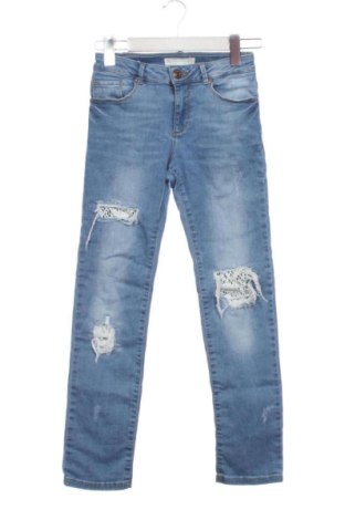 Dětské džíny  Zara, Velikost 8-9y/ 134-140 cm, Barva Modrá, Cena  254,00 Kč, #137930762