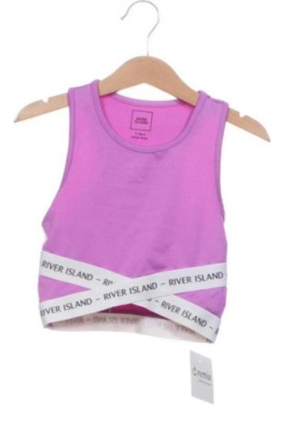 Kinder Top River Island, Größe 5-6y/ 116-122 cm, Farbe Lila, Preis € 7,81, #137918594