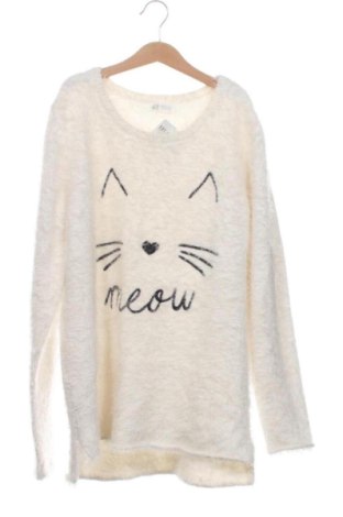 Detský sveter  H&M, Veľkosť 12-13y/ 158-164 cm, Farba Biela, Cena  11,00 €, #137912665