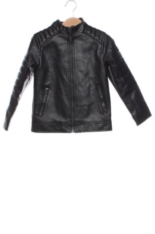 Kinder Lederjacke Sinsay, Größe 4-5y/ 110-116 cm, Farbe Schwarz, Preis 21,97 €, #137919165