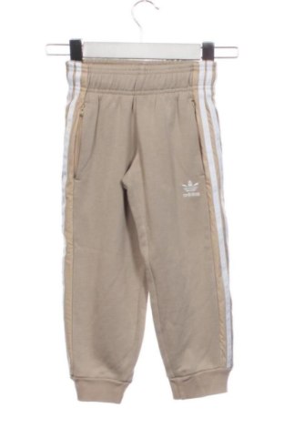 Kinder Sporthose Adidas Originals, Größe 2-3y/ 98-104 cm, Farbe Beige, Preis 20,00 €, #137898755