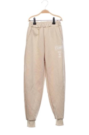 Kinder Sporthose SHEIN, Größe 7-8y/ 128-134 cm, Farbe Beige, Preis 11,00 €, #137934402