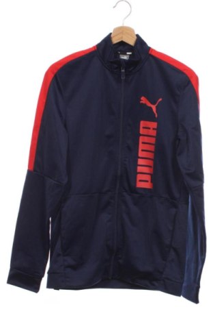 Bluză de trening, pentru copii PUMA, Mărime 15-18y/ 170-176 cm, Culoare Albastru, Preț 173,22 Lei, #137910545