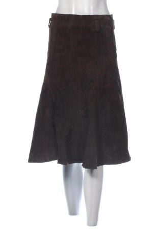 Fustă de piele Unbranded, Mărime M, Culoare Maro, Preț 53,00 Lei, #137893889