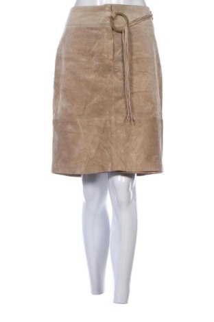Fustă de piele Taifun, Mărime L, Culoare Bej, Preț 397,00 Lei, #137921387