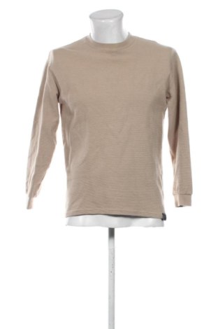 Ανδρική μπλούζα Pull&Bear, Μέγεθος S, Χρώμα  Μπέζ, Τιμή 7,96 €, #137915059