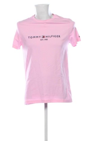 Tricou de bărbați Tommy Hilfiger, Mărime L, Culoare Roz, Preț 163,00 Lei, #137921129