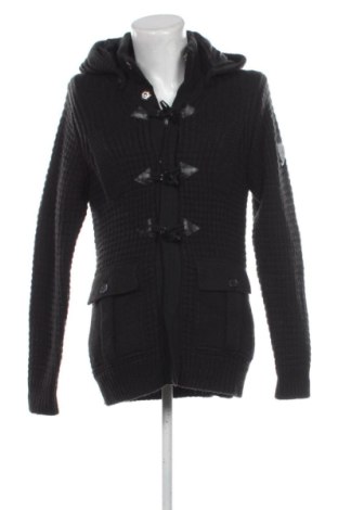 Herren Strickjacke Nickelson, Größe M, Farbe Schwarz, Preis 11,00 €, #137906636