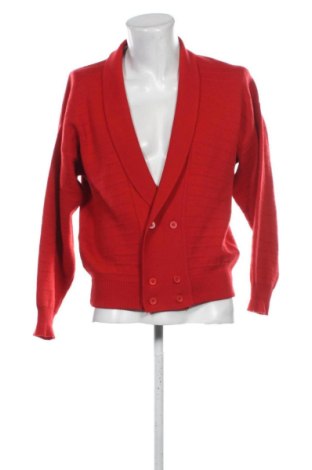 Jachetă tricotată de bărbați Unbranded, Mărime M, Culoare Roșu, Preț 69,00 Lei, #137919831