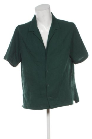 Męska koszula Bershka, Rozmiar S, Kolor Zielony, Cena 80,31 zł, #137900386