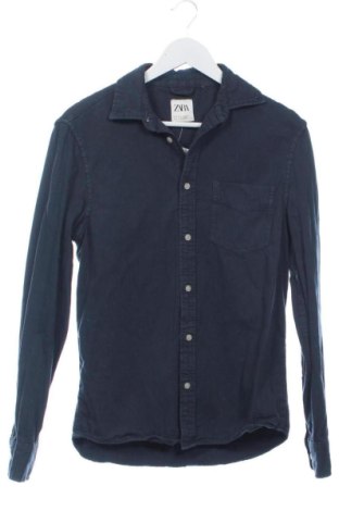Cămașă de bărbați Zara, Mărime S, Culoare Albastru, Preț 86,00 Lei, #137919575