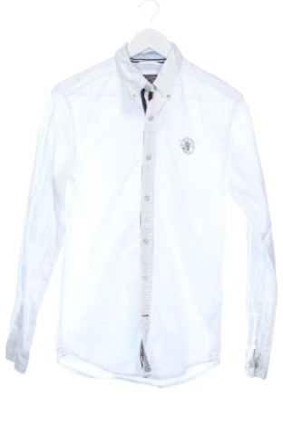 Cămașă de bărbați Santa Monica Polo Club, Mărime S, Culoare Alb, Preț 70,54 Lei, #137921529