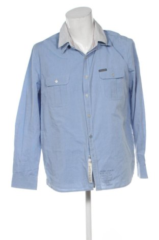 Ανδρικό πουκάμισο Pepe Jeans, Μέγεθος XL, Χρώμα Μπλέ, Τιμή 25,72 €, #137924980