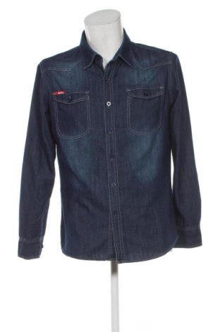 Męska koszula Lee Cooper, Rozmiar L, Kolor Niebieski, Cena 61,17 zł, #137896594