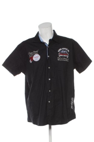 Męska koszula Camp David, Rozmiar 5XL, Kolor Czarny, Cena 112,11 zł, #137917567
