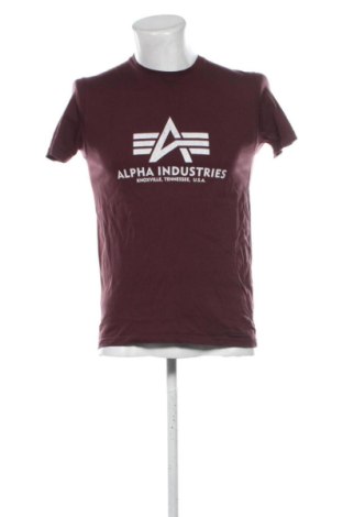 Męski T-shirt Alpha Industries, Rozmiar S, Kolor Czerwony, Cena 97,37 zł, #137912409