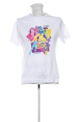 Męski T-shirt Decathlon, Rozmiar L, Kolor Kolorowy, Cena 33,87 zł, #137913584