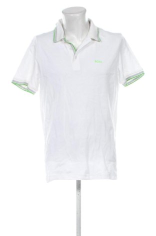 Męski T-shirt Hugo Boss, Rozmiar XXL, Kolor Biały, Cena 228,61 zł, #137913758