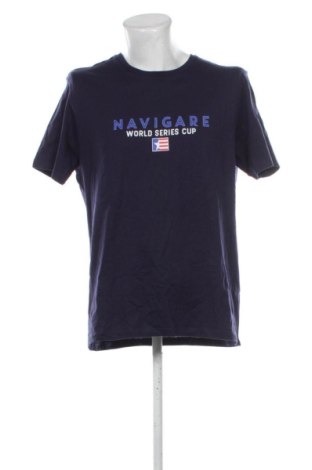 Męski T-shirt Navigare, Rozmiar 3XL, Kolor Niebieski, Cena 50,80 zł, #137915135