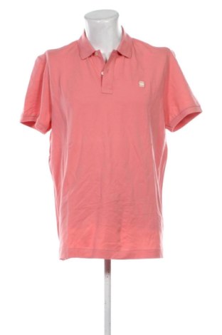 Męski T-shirt G-Star Raw, Rozmiar XXL, Kolor Różowy, Cena 161,26 zł, #137917362