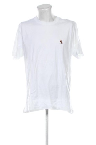 Tricou de bărbați Abercrombie & Fitch, Mărime XXL, Culoare Alb, Preț 70,54 Lei, #137920663