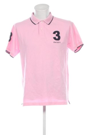 Tricou de bărbați Hackett, Mărime XL, Culoare Roz, Preț 395,20 Lei, #137925212