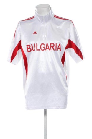 Мъжка тениска Adidas, Размер L, Цвят Бял, Цена 22,00 €, #137929853