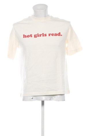 Мъжка тениска Gina Tricot, Размер S, Цвят Екрю, Цена 13,00 €, #137930878