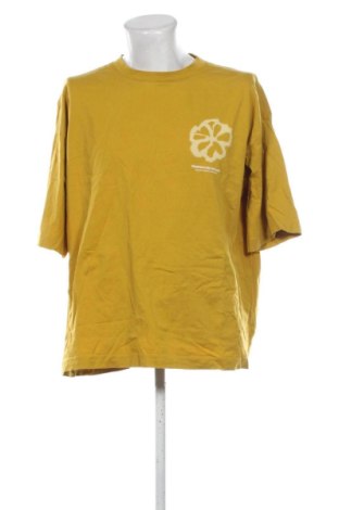 Мъжка тениска Zara, Размер XL, Цвят Жълт, Цена 13,33 €, #137931406